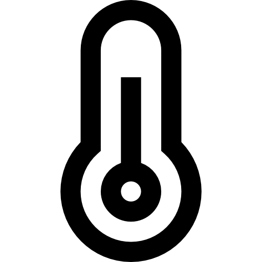 thermometer Basic Straight Lineal icon