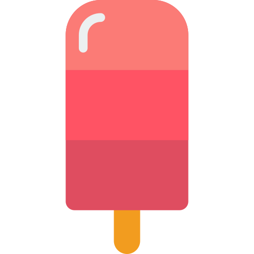 Ice lolly Basic Miscellany Flat icon