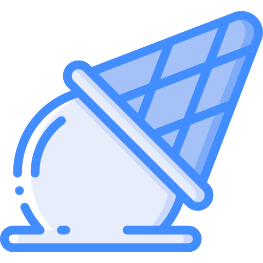 アイスクリーム Basic Miscellany Blue icon