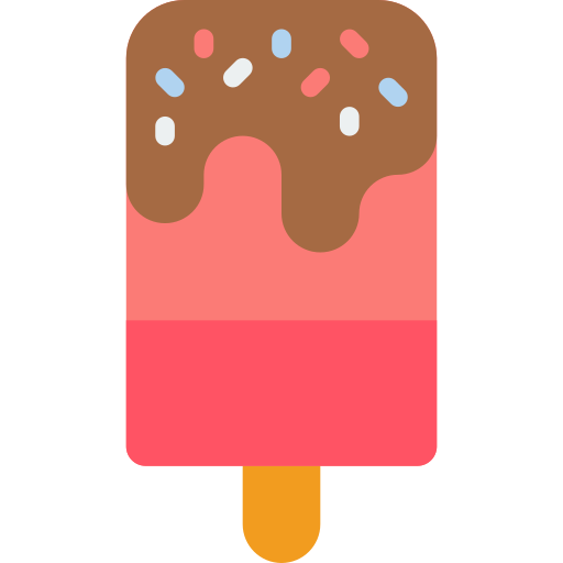 Ice lolly Basic Miscellany Flat icon