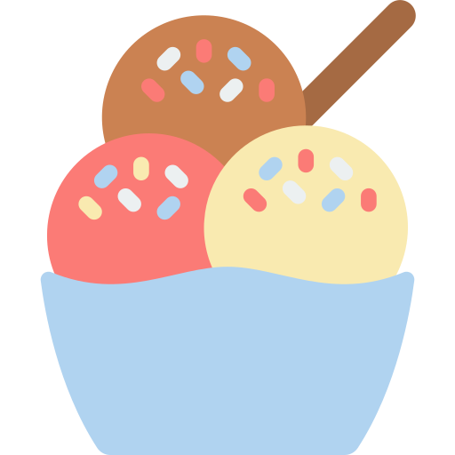 helado Basic Miscellany Flat icono