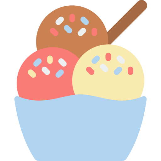 Ice cream Basic Miscellany Flat icon