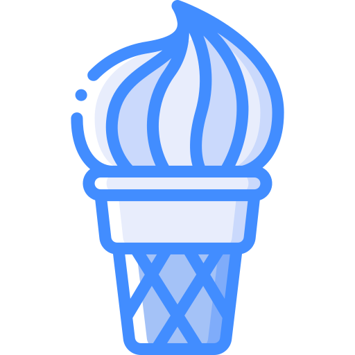crème glacée Basic Miscellany Blue Icône