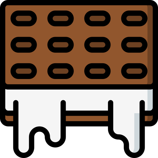 Ice cream sandwich Basic Miscellany Lineal Color icon