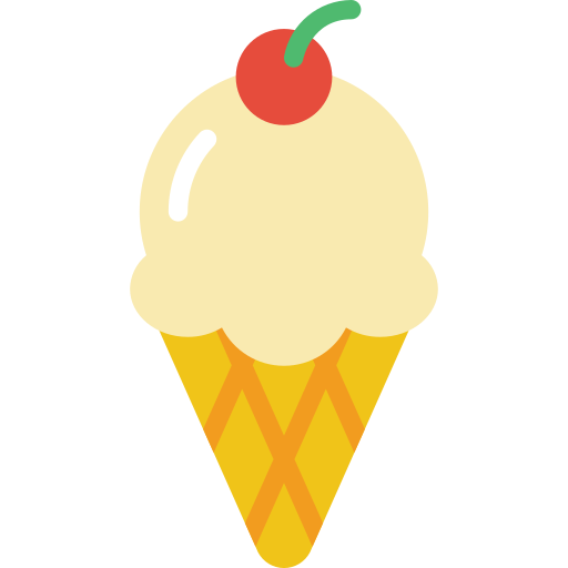 アイスクリーム Basic Miscellany Flat icon