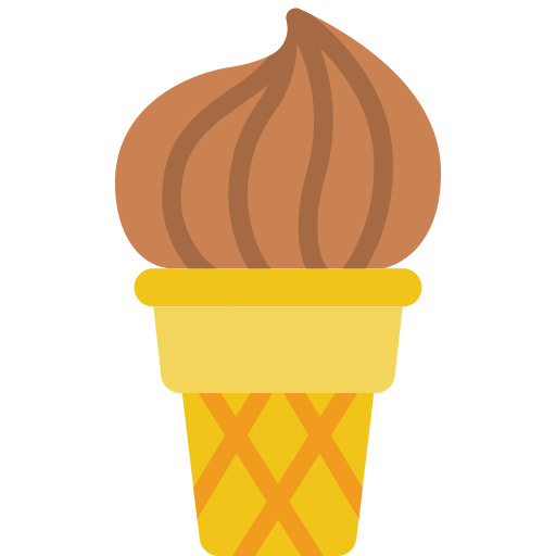 sorvete Basic Miscellany Flat Ícone