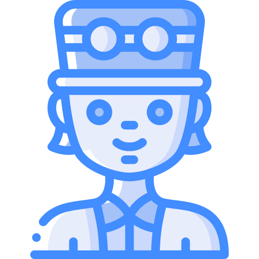 Steampunk Basic Miscellany Blue icon