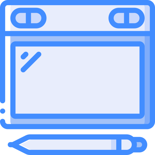 태블릿 Basic Miscellany Blue icon