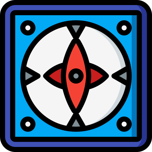 kompas Basic Miscellany Lineal Color ikona
