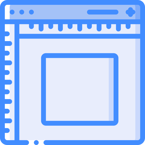 그래픽 디자인 소프트웨어 Basic Miscellany Blue icon