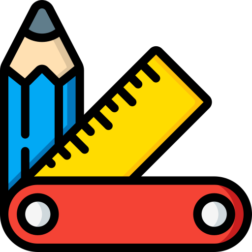 도구 Basic Miscellany Lineal Color icon