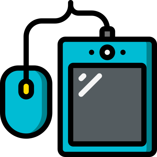 태블릿 Basic Miscellany Lineal Color icon