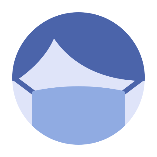 mascarilla protectora Generic Blue icono