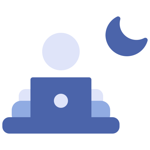 Overtime Generic Blue icon