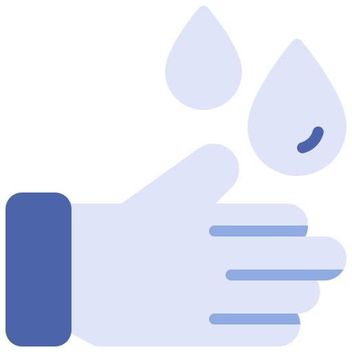 lavaggio delle mani Generic Blue icona