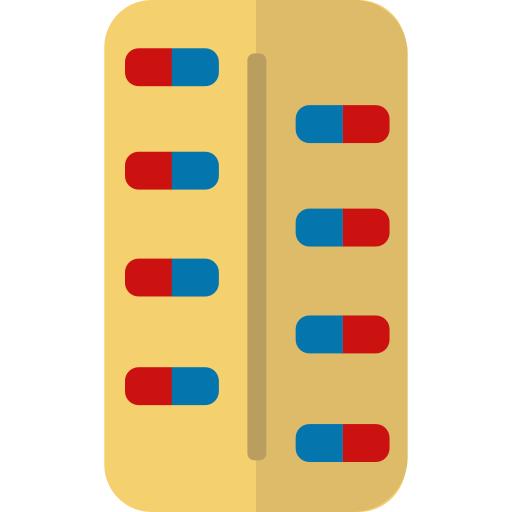 aspirine Generic Flat icoon