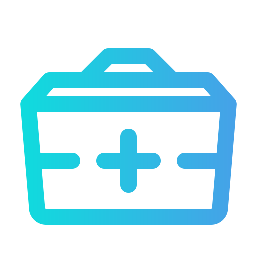 Medical kit Generic Gradient icon