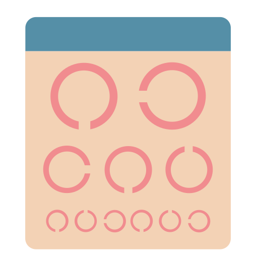 目の検査 Generic Flat icon
