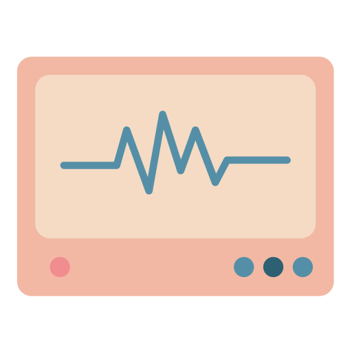 Heart monitoring Generic Flat icon