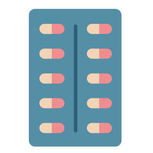 tabletki Generic Flat ikona