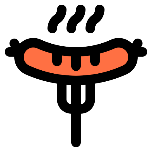 bratwurst Generic Outline Color icon