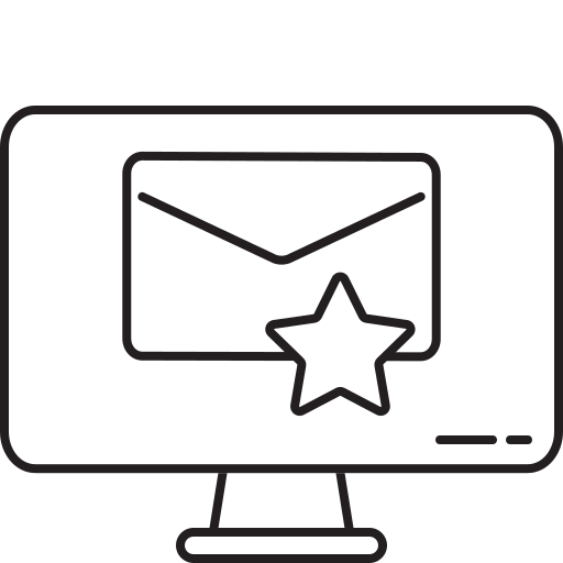 Messaging Generic Thin Outline icon