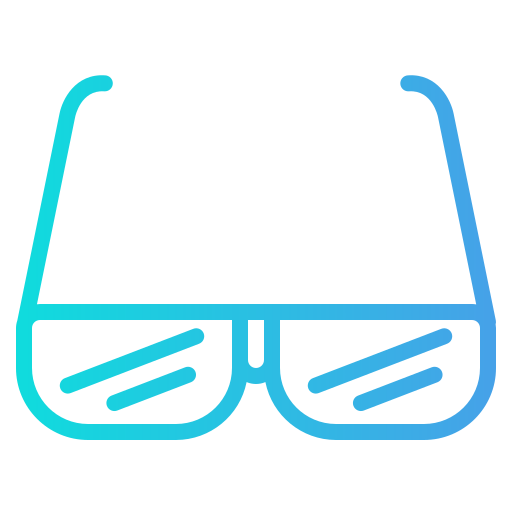 okulary słoneczne Generic Gradient ikona