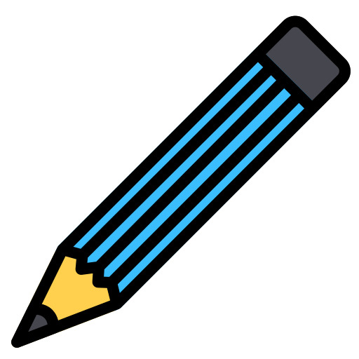 lápiz Generic Outline Color icono
