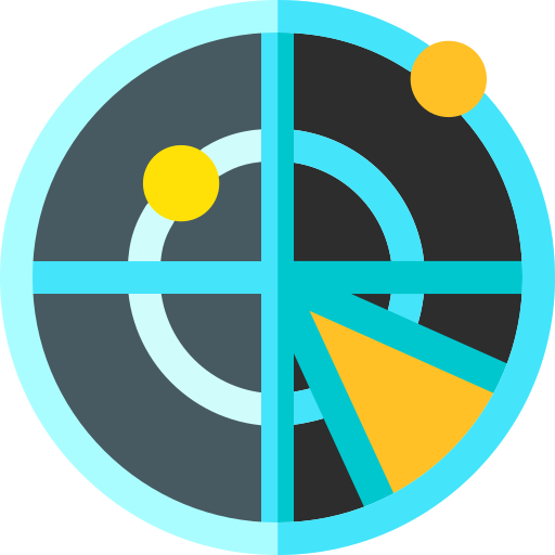 Radar Basic Rounded Flat icon