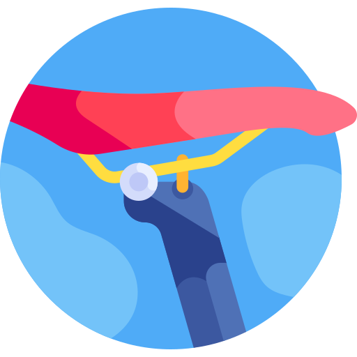 サドル Detailed Flat Circular Flat icon
