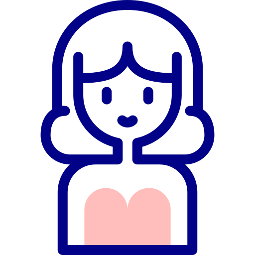 novia Detailed Mixed Lineal color icono