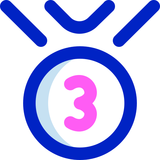 medaille Super Basic Orbit Color icoon