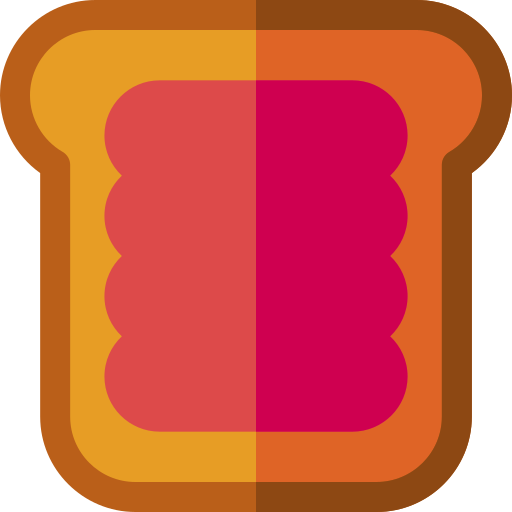 toast Basic Rounded Flat ikona