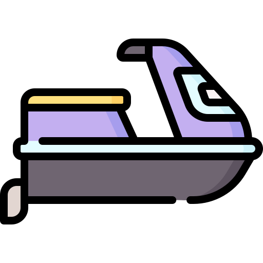 제트 스키 Special Lineal color icon