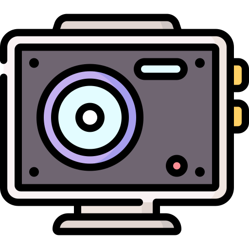 Экшн камера Special Lineal color иконка