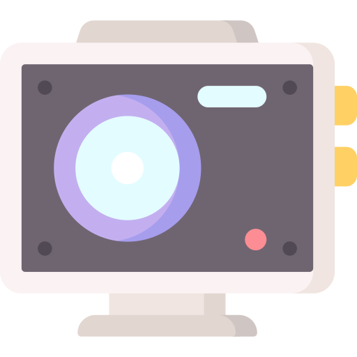 Action camera Special Flat icon