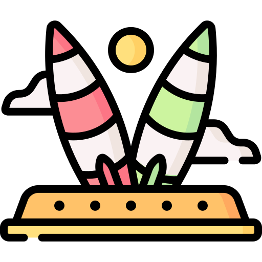 Серфинг Special Lineal color иконка