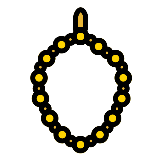 rosario Generic Outline Color icono