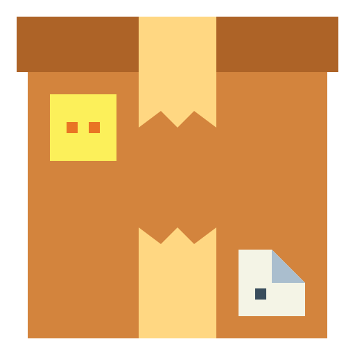 caja Smalllikeart Flat icono