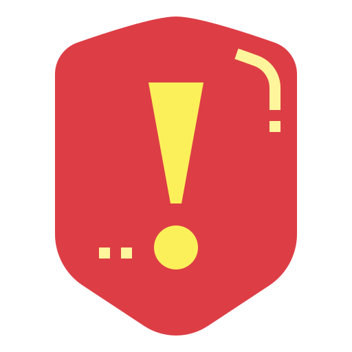 Shield Smalllikeart Flat icon