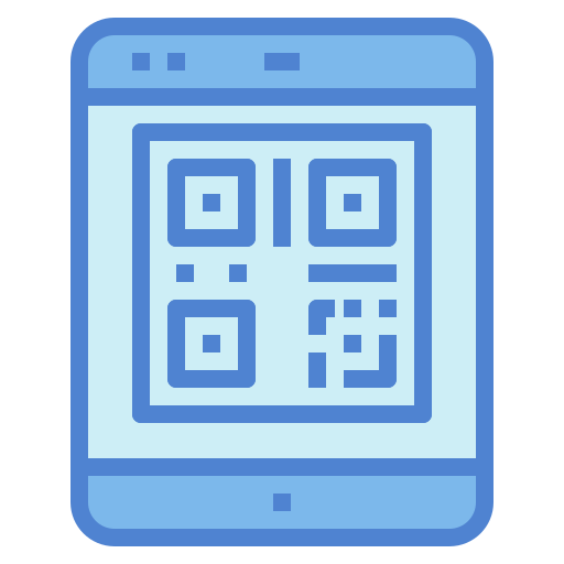 qr-code Generic Blue icon