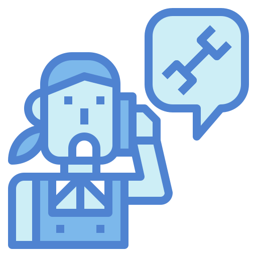 電話 Generic Blue icon