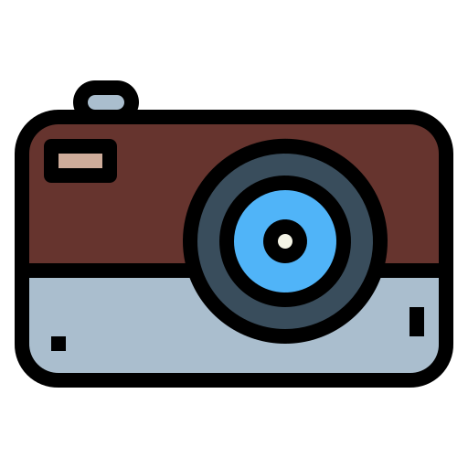 Camera Smalllikeart Lineal Color icon