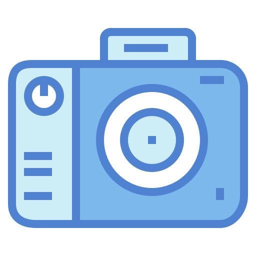 Camera Generic Blue icon