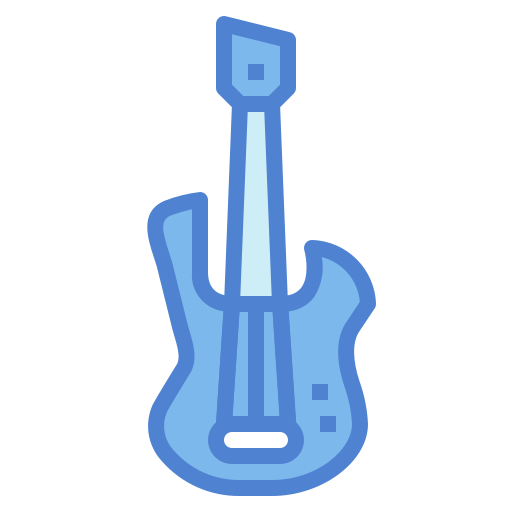 ベースギター Generic Blue icon