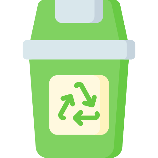 Trash can Special Flat icon