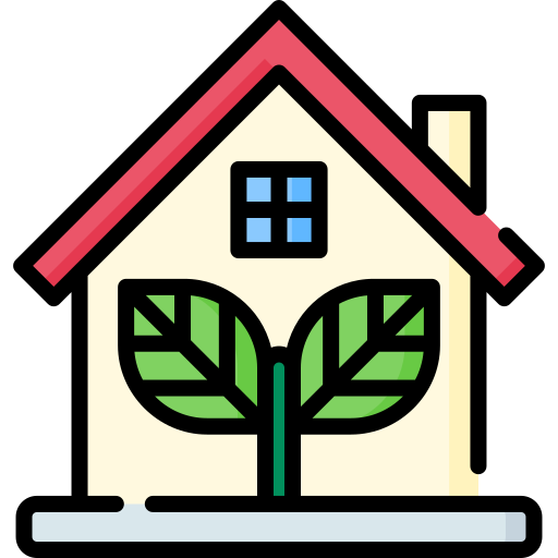 casa ecológica Special Lineal color icono