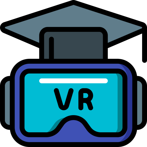 Virtual reality Basic Miscellany Lineal Color icon