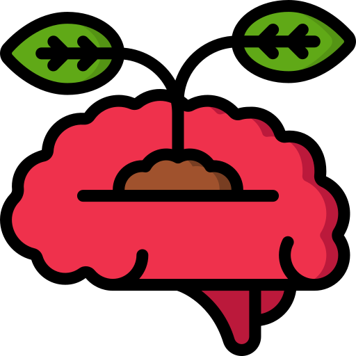 Brain Basic Miscellany Lineal Color icon