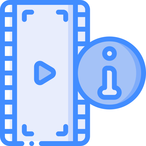 vidéo Basic Miscellany Blue Icône